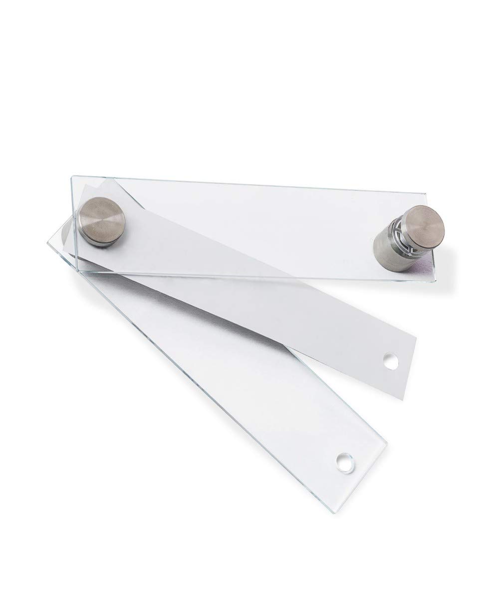 SOURCEONE.ORG Source One Acrylic Sign Holder with Standoff, Clear or Frosted