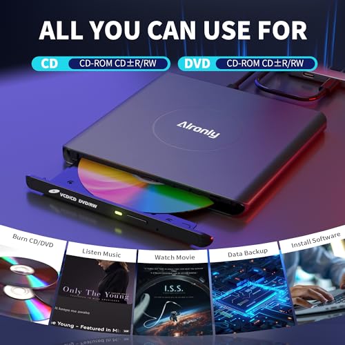 Lecteur CD DVD externe USB 3.0 Type C pour PC portable
