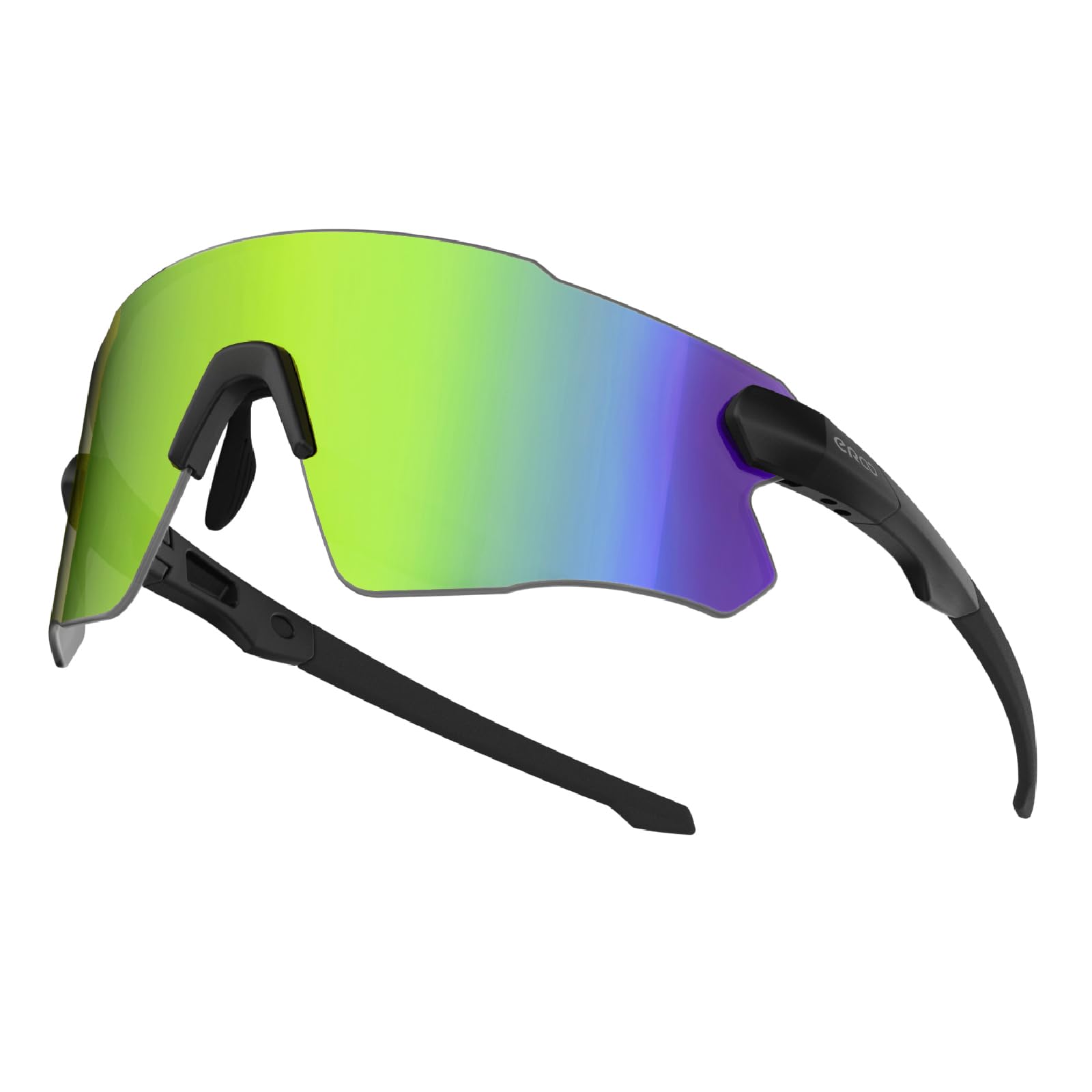 ER00 115 Wrap Around Light Weight Sports Sunglasses for Cycling Baseball Trail Running Pickleball Hiking