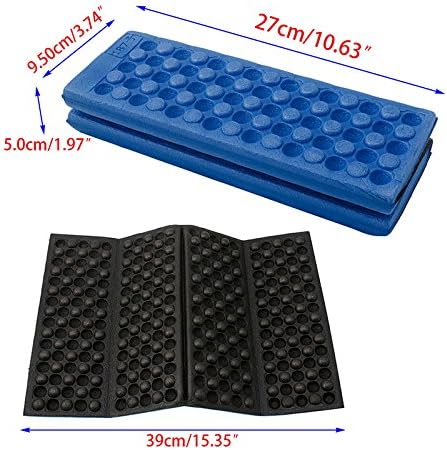 Miniatura 7 de Protable plegable al aire libre espuma para asiento cojín impermeable silla cojín camping gar