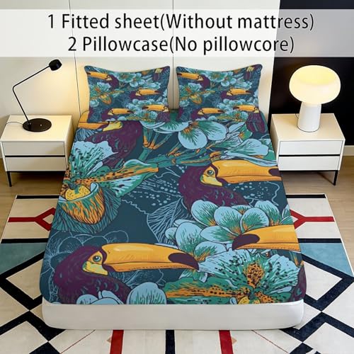 Drap housse protection matelas antidérapant et lavable en microfibre - 3
