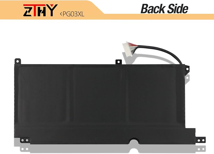 Amazon.com: ZTHY 52.5Wh PG03XL Battery Replacement for HP Pavilion