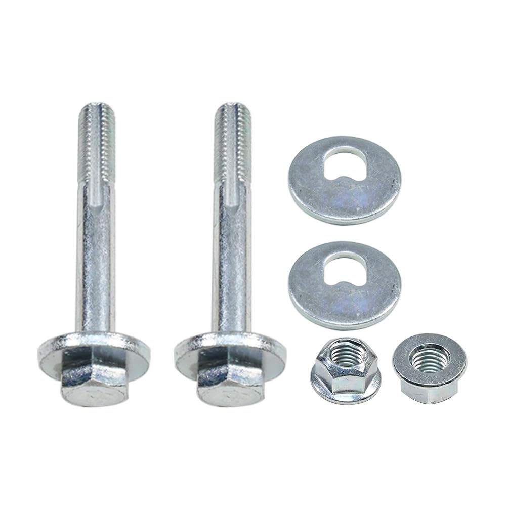 Juego de Tornillos para Brazo de Suspensión 1456980 Pernos de Caída de Suspensión Trasera Brazo de Suspensión Juego de Tornillos Excéntricos Compatible con Ford Focus Mondeo S-Max 2