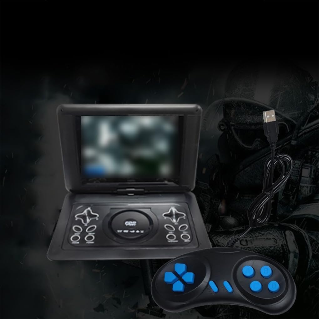 Lecteur DVD Portable avec écran 1 en résolution 1024 × 768 HD Lecteur DVD Portable écran pour Voiture ABS