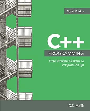 Amazon.com: C++ Programming: From Problem Analysis to Program Design ...
