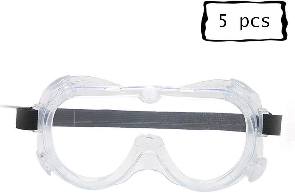 occhiali per il laboratorio di chimica