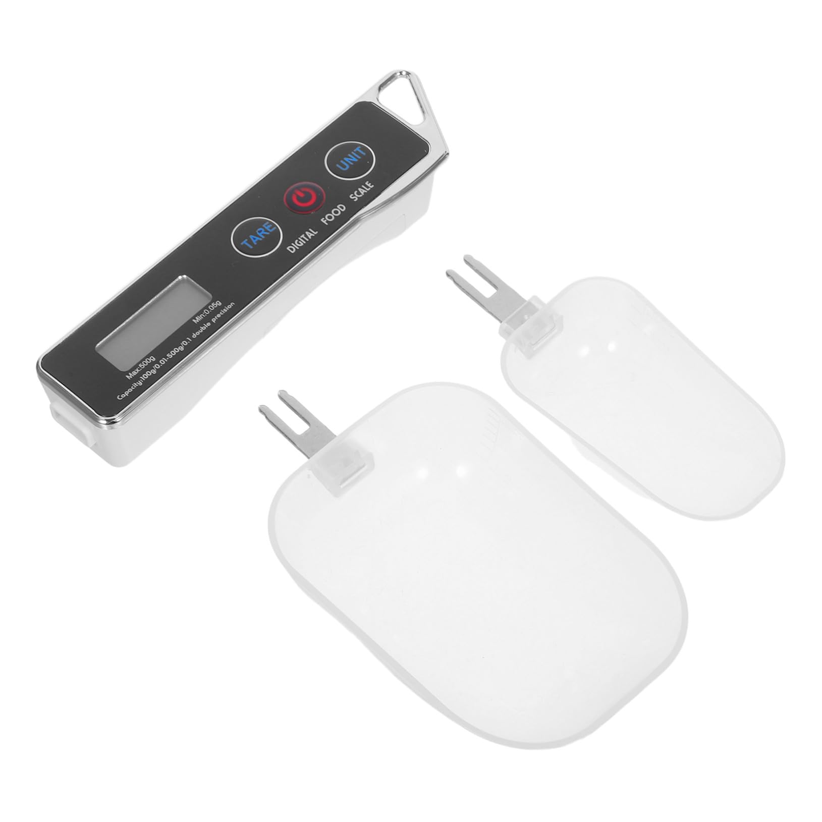 ABOOFAN 4 Juegos de cocina electronica mini de alimentos eléctrica electrónica cucharas de medición de báscula de cocina el plastico