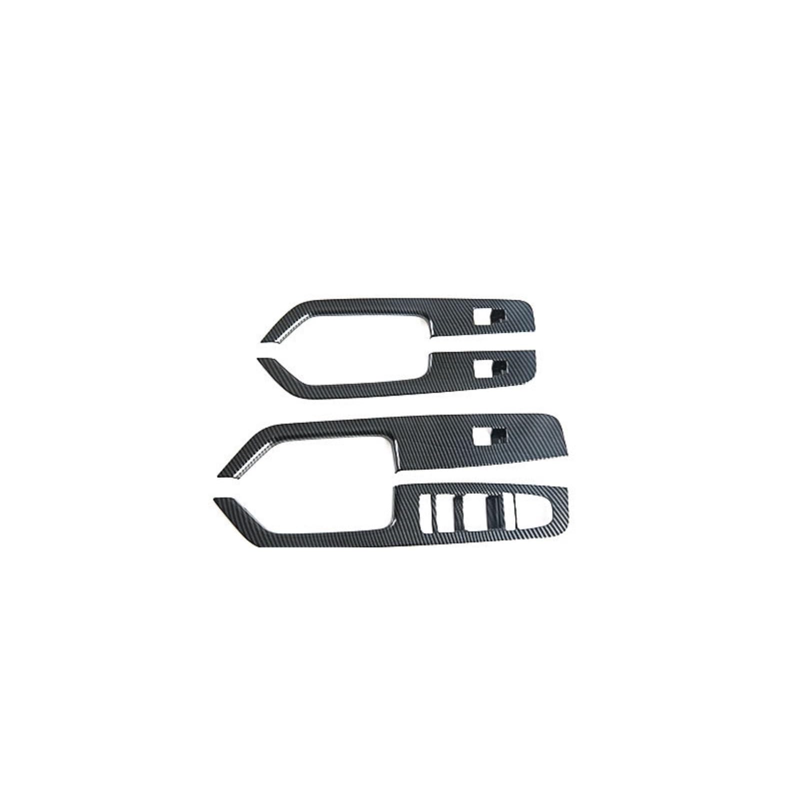 QBKGMEWCA Window Lift Panel Shark Door Glass Switch Interior Modification Kit Trim Compatible for BYD SHARK6(Type1)