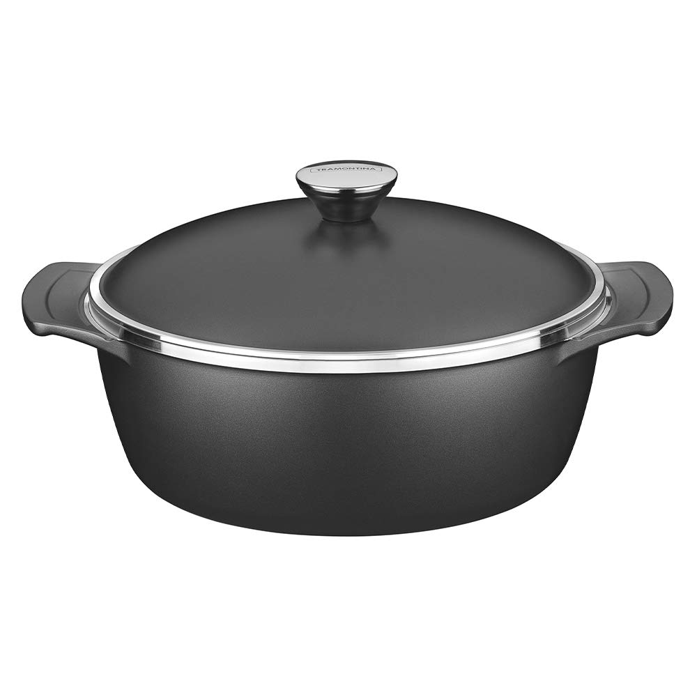 Tramontina Casserole Dish With Lid - Forged Aluminium - 24 cm