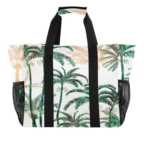 Foldable Grocery Reusable Tote Grocery Bag, Travel Canvas Shoulder Bags, Large Casual Laundry Pool Beach Bag