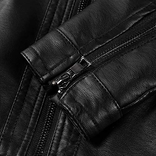 Betadog Unisex inflant Toddler Long Sleeve Sweatshirts Lightweight Jacket Hooded Coats Fall Winter (Black, 13-14 years)3