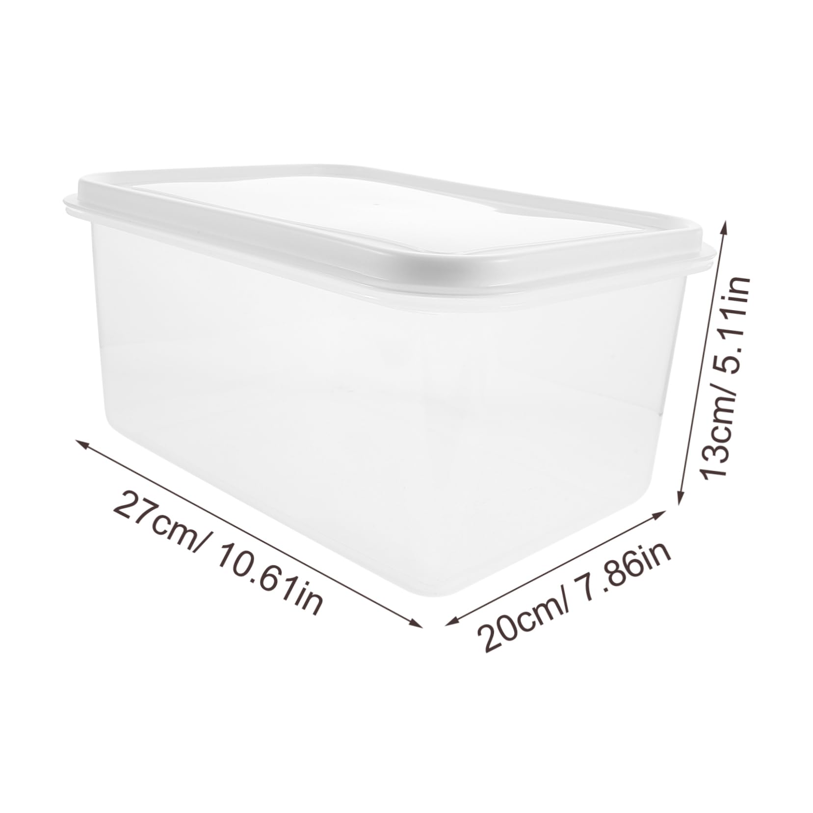 Clamshell Container 9x6 Black Base Clear Lid - Take Out, Delivery, Bakery, Cupcake, Salad, Lunch, Catering, Sandwich, Fruits, Oriented Polystyrene, Restaurant Supplies, Recyclable, Heavy Duty (50)