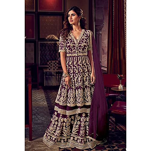 Eid Special Pakistani Designer Salwar Kameez Sharara Plazzo Suits Indian Trouser Pant Dress for Women2