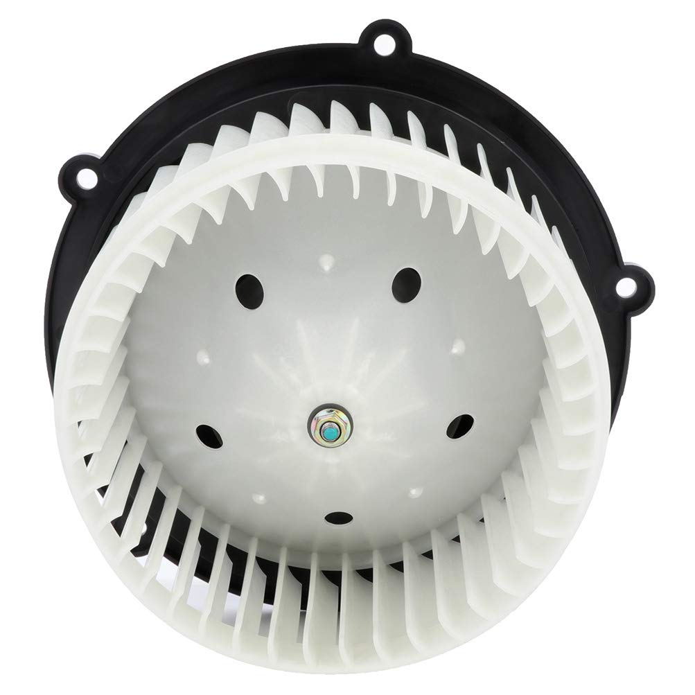 SCITOO 700122 Front HVAC Heater Blower Motor w/Fan Cage