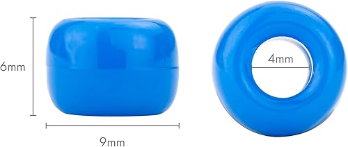 Miniatura 10 de Hygloss Productos Bucket O'Beads  Surtido de cuentas de poni de plástico para manualidades, joyas, llaveros y más  Contenedor reutilizable  Glitter