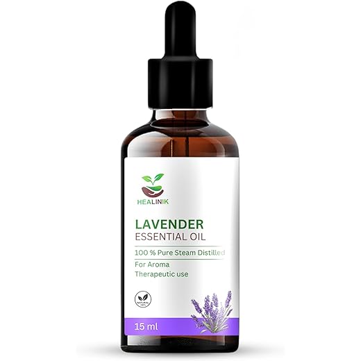 HEALINIK Lavender essential Oil for skin diffuser hair growth sleep bath and soap making15ML HEALINIK Lavender essential Oil for skin diffuser hair growth sleep bath and soap making15ML