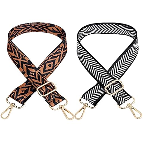 Shoulder Strap for Bags, Shoulder Strap for Women's Handbags, Adjustable Carry Strap, 3.8 cm Wide Bag Strap, Shoulder Strap for Shoulder Bag and Handbag (2 Pieces 80 - 140 cm) Cover