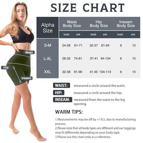 SINOPHANT Cycling High Waist Shorts Women - Image 7