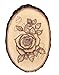 Basswood Country Round Plaque - 7