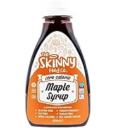 Skinny Food Co Sugar Free Maple Syrup 425ml - Zero Calorie Syrup For Breakfast, Snacks, Drinks & ...