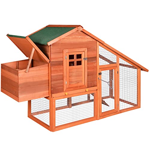 Merax Chicken Coop Wooden House Cage