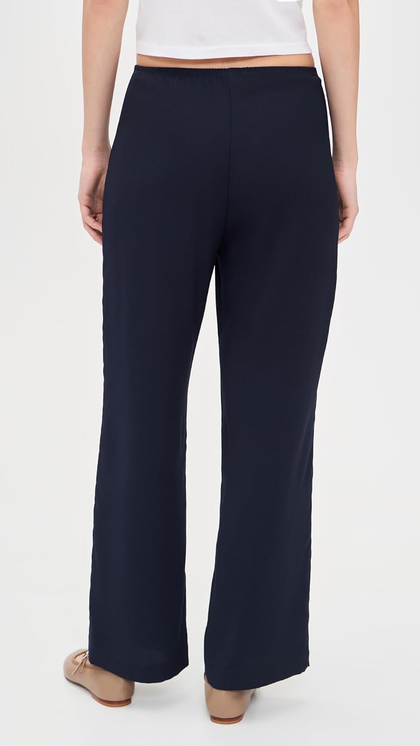 DONNI. Women's The Crepe Simple Pants - Image 3