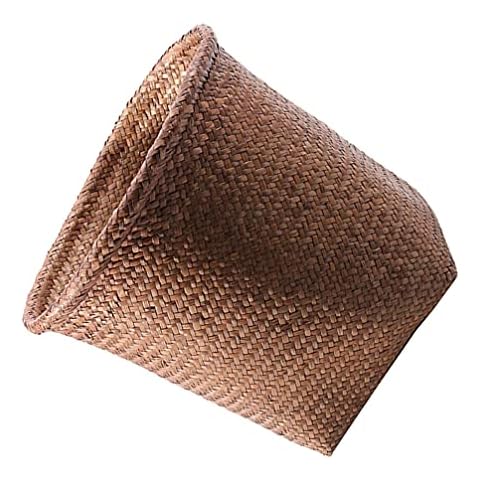 Zerodeko Rattan Desktop Trash Can Cover