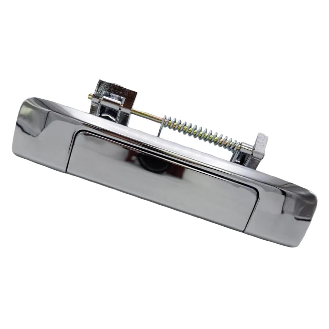 HIIAW Car Door Handle Cover Trim Exterior Tailgate Door Handle for Mazda for BT50 2012-2019(Chrome,No Keyhole)