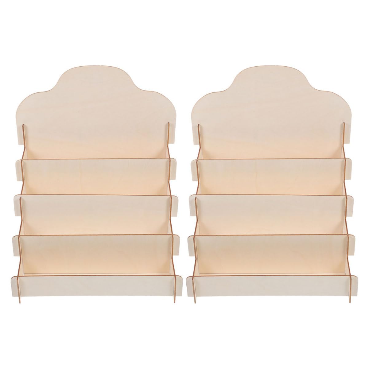 Présentoir à Cartes Bois : Solution de Rangement pour Bureau et Cosmétiques