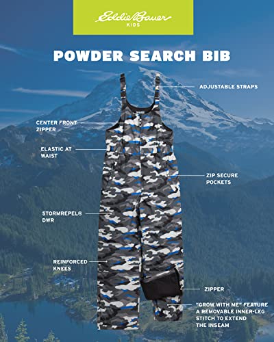 Eddie Bauer ERU13OV840A-GBC-M Kids Snow Bib - Insulated Waterproof Kids Snow Suit thumb #1