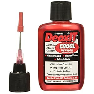 Deoxit D100L-25C Precision Needle Applicator, More Than A Contact Cleaner, 25 Ml, Pack Of 1 2 51wz sglabl. sl500 . ss300