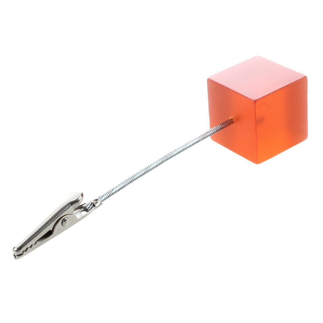 Angoily Lot 10 Base Résine Cubique Porte-Photo Pince Mémo Clip - Décoration Bureau