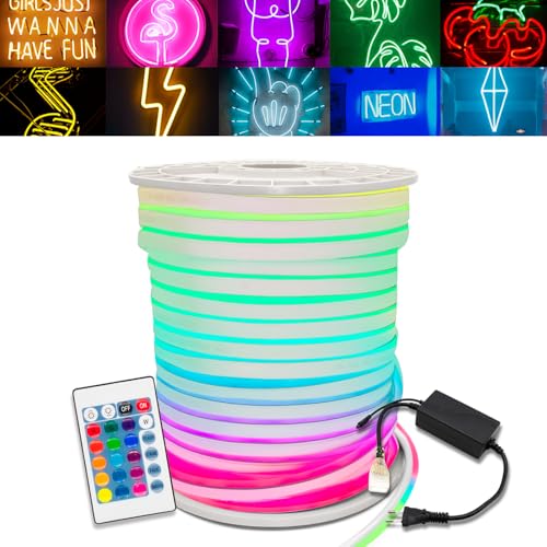 Fita Neon Led 10m Flexível + Fonte E Controle Rgb 110v/220v (RGB 220v)
