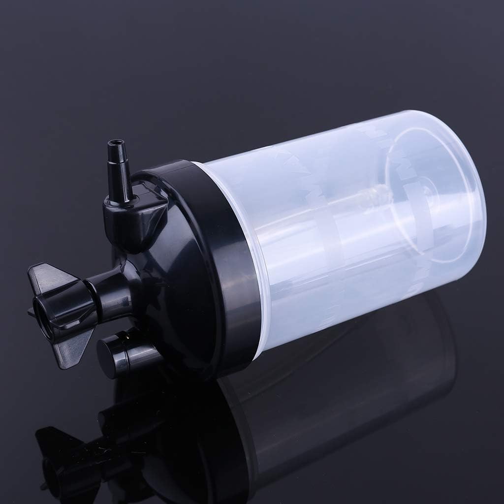 Universal Oxygen Humidifier Bubbler Bottle 350ml with Pressure Relief Valve with Adapter for Tubing (4)