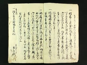 Amazon.co.jp: w817宗門御改帳越後国頸城郡西条村 古文書江戸