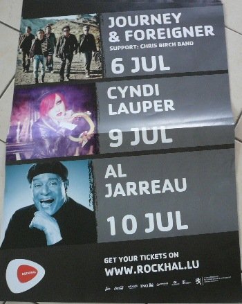 Cyndi Lauper poster vintage 70x100cm pour décorer un salon rétro