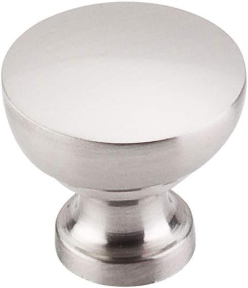 Top Knobs M1321 Asbury Collection 1-1/4 Bergen Knob, Polished Nickel