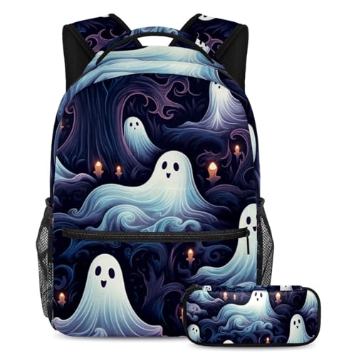 Sac à dos fantôme d'Halloween idéal pour aller à l'école et les sorties