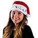 Funny Party Hats Blinking Santa Hats - Christmas Novelty Hats - Holiday Hats - Santa Hats - (3 Pack) Christmas Hats