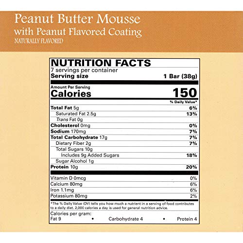 Barra Proteica Weight Loss Systems Mousse Cacahuate 7 un miniatura 3