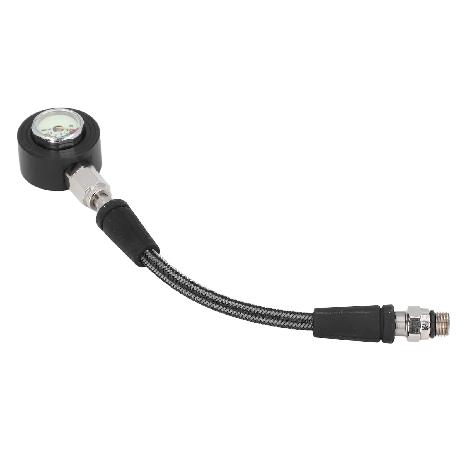 Scuba Diving Manometro Lega di Alluminio 360 Rotazione per Regolatore BCD Attrezzatura Subacquea (15 cm)