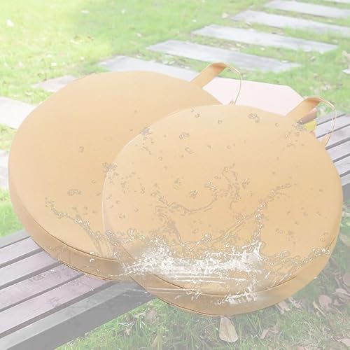 SPeesy 2/4 PCS Square/Round Flexible Seating Floor Cushions, Portable Classroom Seating Handles, Chair Pads Stackable Seating Cushions for Classroom(@5,2pcs:30x30x3cn)