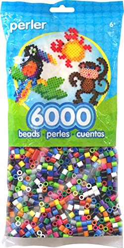 Perler Beads Fuse Beads for Crafts, 6000pcs, Classic Mix