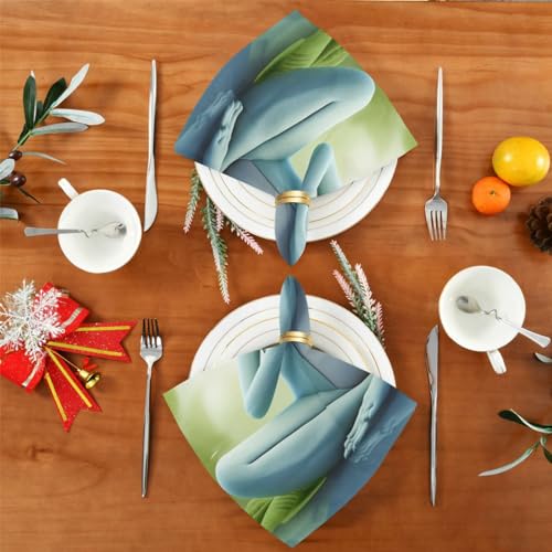 Servilletas de Tela Reutilizables Set x6 50.5x50.5 cm miniatura 4