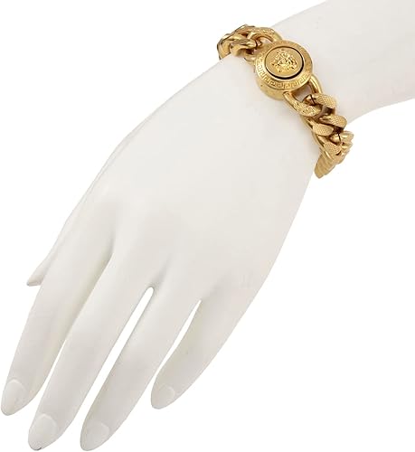 Amazon | [ベルサーチ] VERSACE メドゥーサ チェーン ブレスレット M