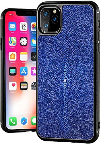 Housse de téléphone arrière iPhone 14 Pro étui cuir bleu 2022