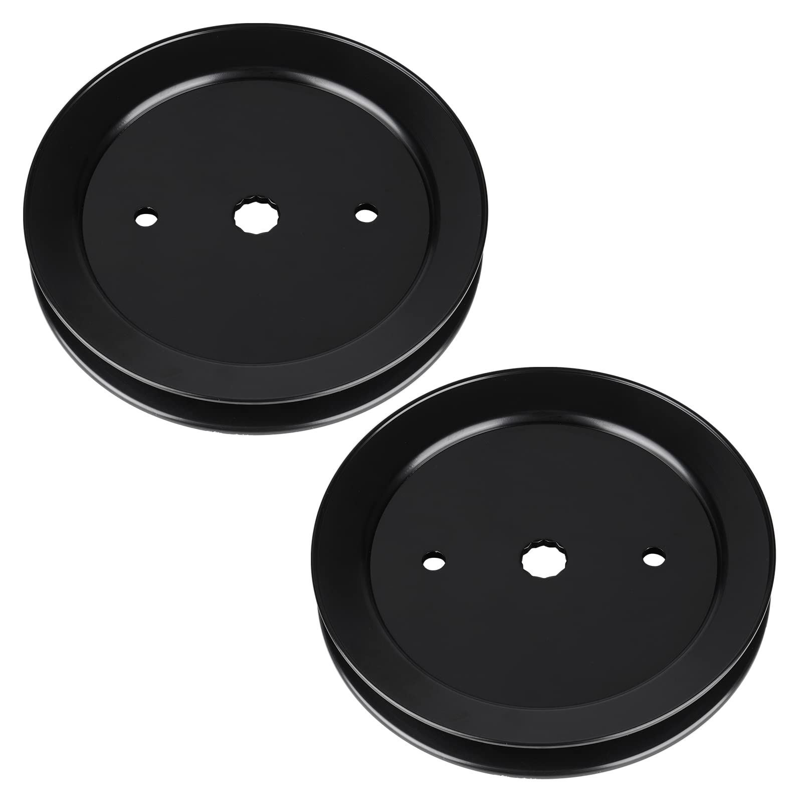 197473 Spindle Pulley Replaces for Husqvarna 195945 197473 532195945 532197473 Ariens 21546446 AYP 197473 for 42" 46" 2146XLS 2246LS 2346XLS CT153 CT154 CTH163T CTH164T CTH173 (2 Pack)