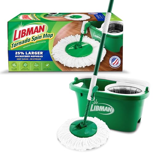 Libman Tornado Spin Mop System | Mop and Bucket...