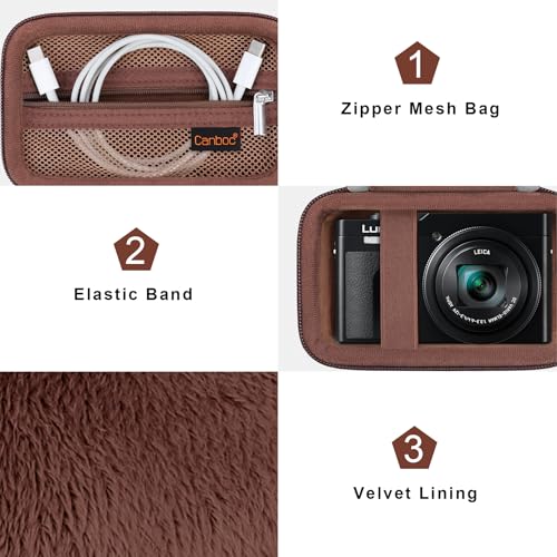 Funda para cámara Panasonic Lumix ZS99 ZS300 ZS80 ZS100 ZS70 ZS200 miniatura 5
