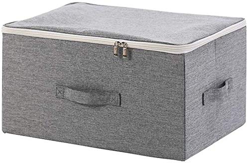 Boîte de rangement pliable MU en tissu 45x35x25cm pour armoire de chambre